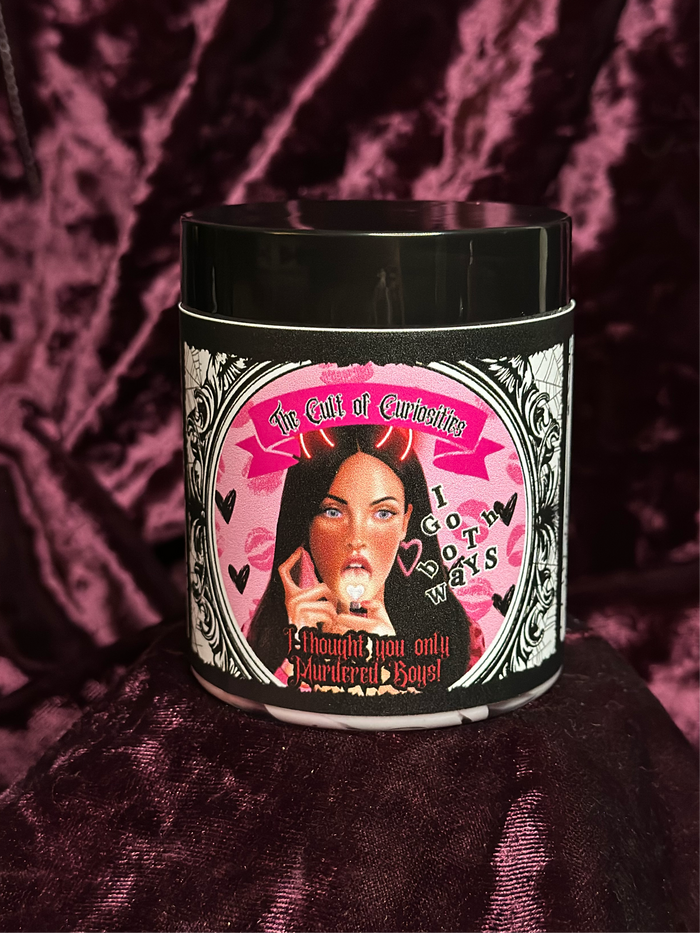 I thought you only murdered boys! 8oz body butter
