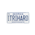 I Tri Hard License Plate
