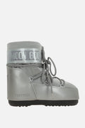 Icon Glance low-top snow boots in satin