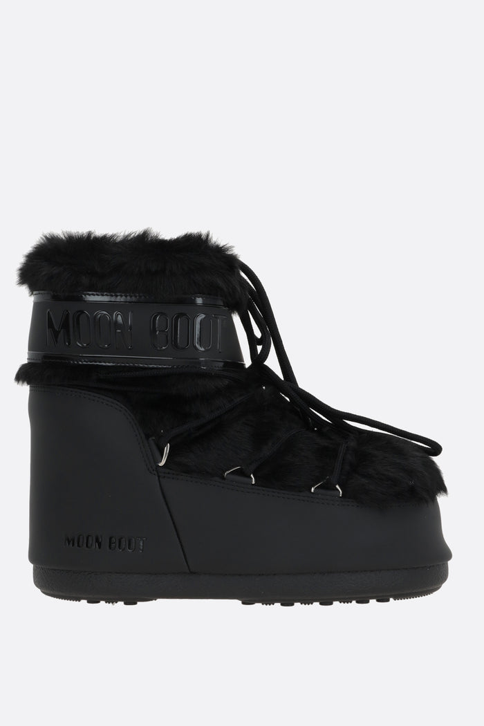 Icon Low snow boot in faux fur