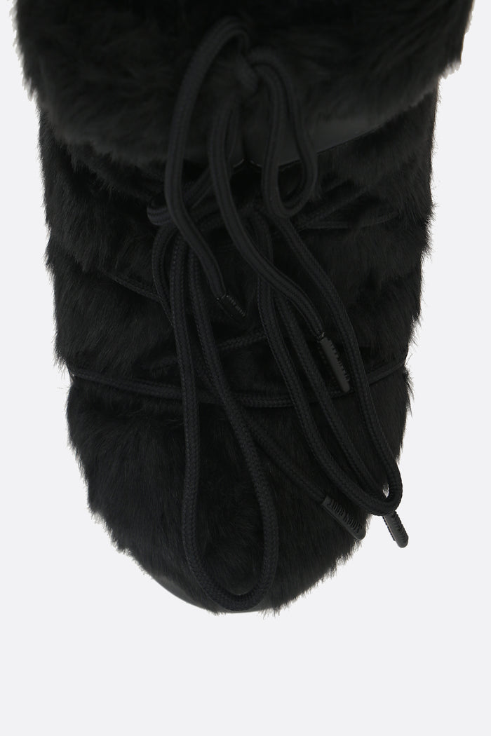 Icon Low snow boot in faux fur