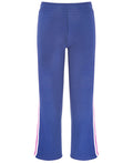 ID Ideology Big Girls Colorblocked Fleece Sweatpants - Tartan Blue