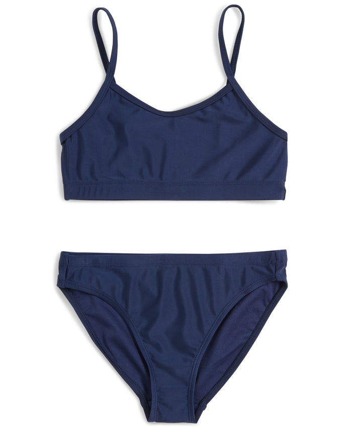 ID Ideology Big Girls Solid Bikini Top ONLY