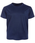 ID Ideology Boys Core Training Short Sleeve Shirt with Crew Neck- INDIGO SEA