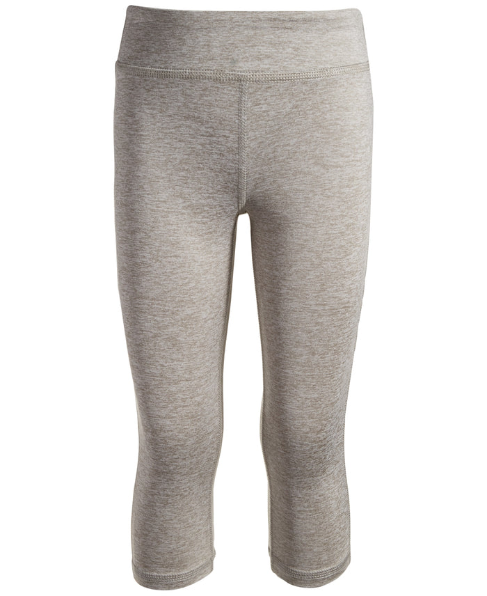 ID Ideology Girls Core Capri Leggings- Hthr Grey
