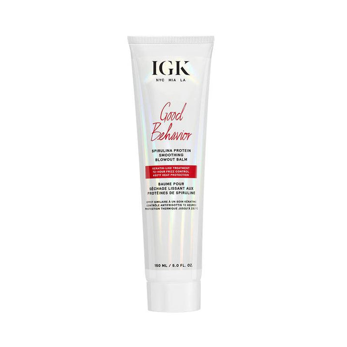 IGK GOOD BEHAVIOR Protein Smoothing Blowout Balm 5oz - IGK Hair | Available at Studio 360 Salon, Chatham, NJ