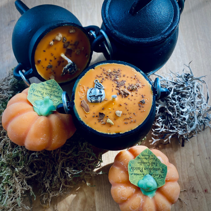 The Spice of Life  Halloween Cauldron Candle
