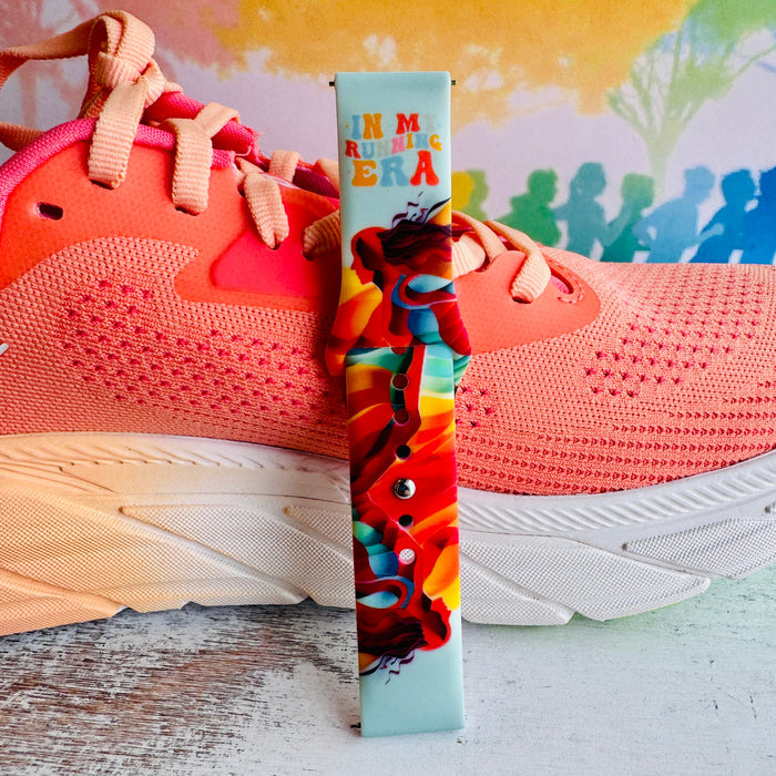 In My Running Era Print Silicone Band For Samsung Watch