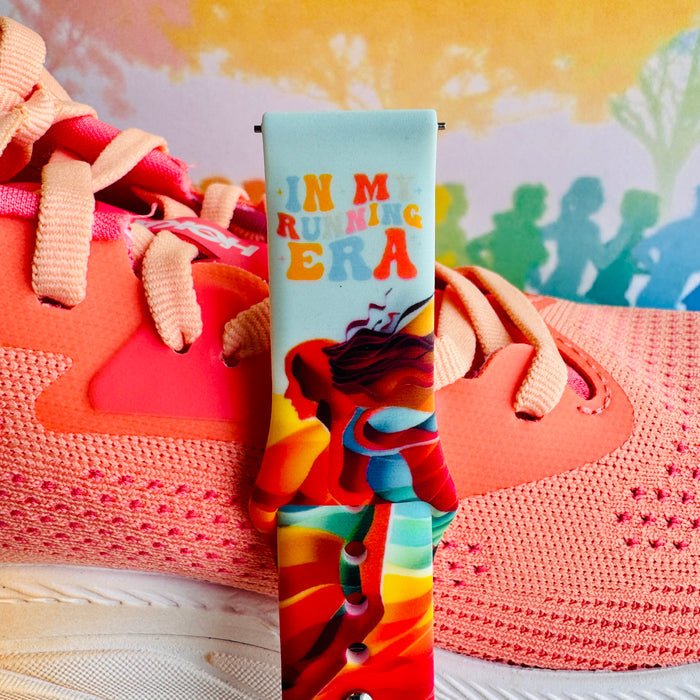 In My Running Era Print Silicone Band For Samsung Watch