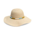 INC Woven Trim Floppy Hat - Natural