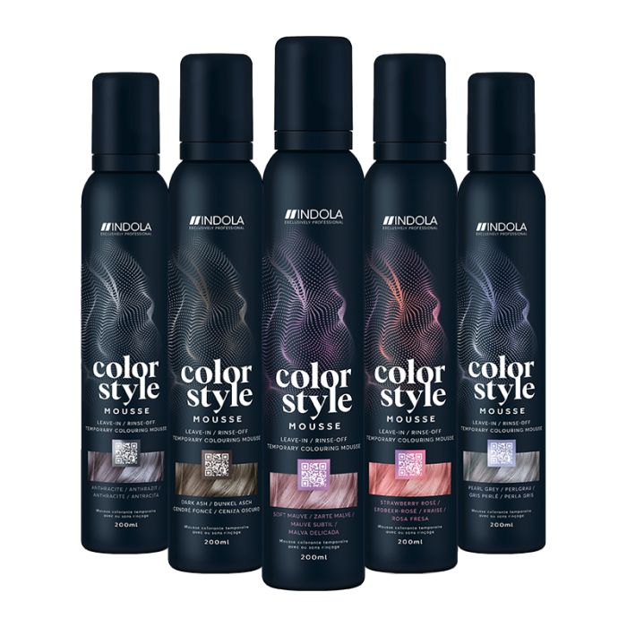 Indola Professional Color Style Mousse 200ml - Silver