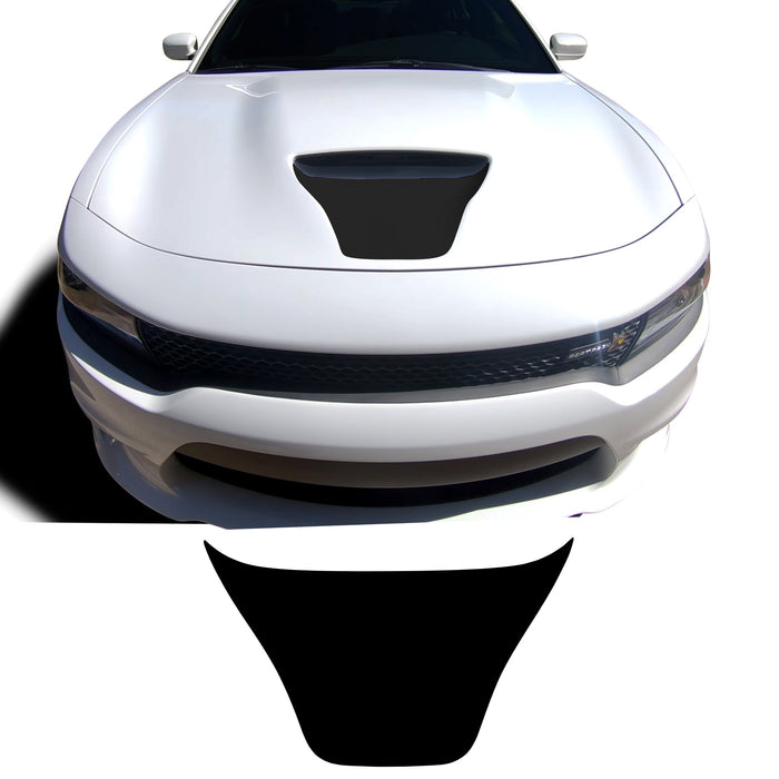 Intake Hood Scoop Vinyl Decal Sticker Fits Dodge Charger 2015 - 2022 - Bogar Tech Designs