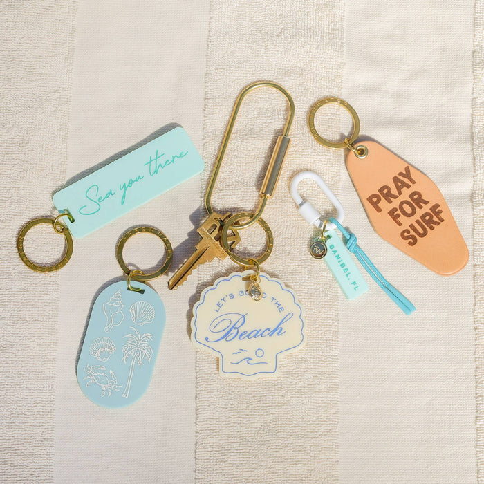 Island Icons Pill Keychain