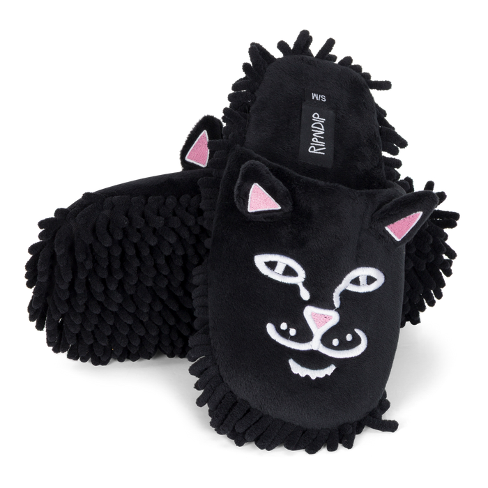RIPNDIP Jermie Mop Slippers (Black)