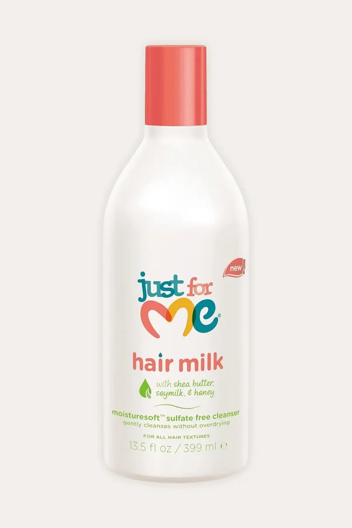 JUST FOR ME NATURAL HAIR MILK SULFATE-FREE MOISTURESOFT KIDS SHAMPOO 13.5oz JUST FOR ME