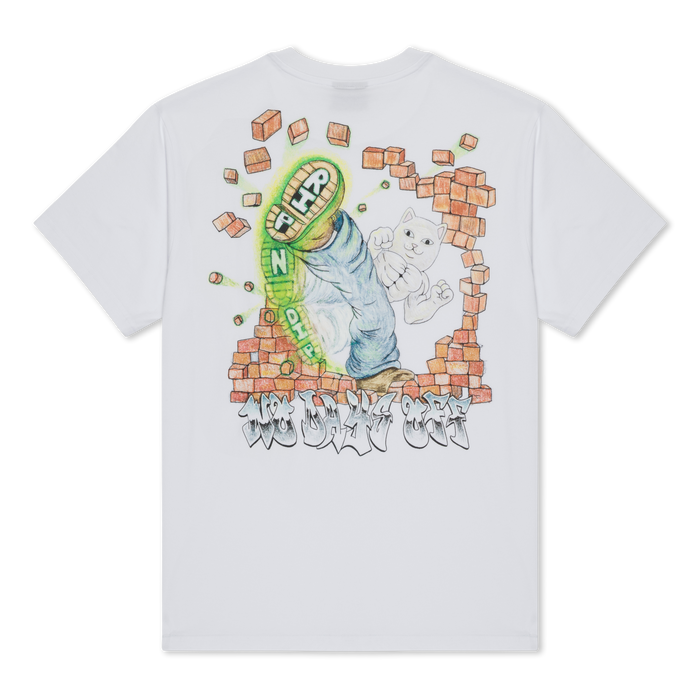 RIPNDIP Karate Kat Tee (White)