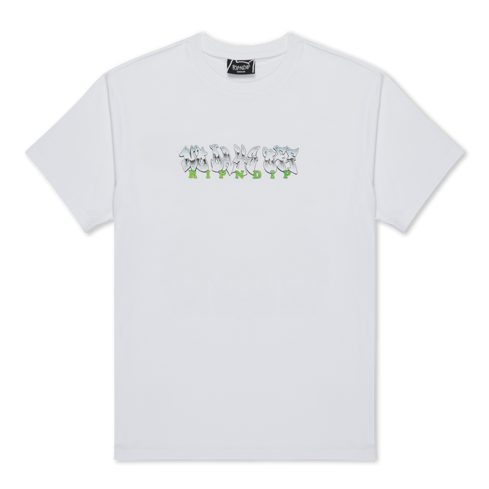 RIPNDIP Karate Kat Tee (White)