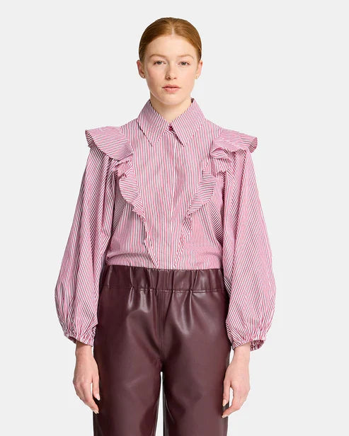 KATIE BLOUSE | Stripe - Darling & Domain
