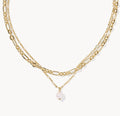 Kendra Scott Ashton Pearl Multi Strand Necklace: Gold