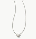 Kendra Scott Ashton Pearl Pendant Necklace Silver