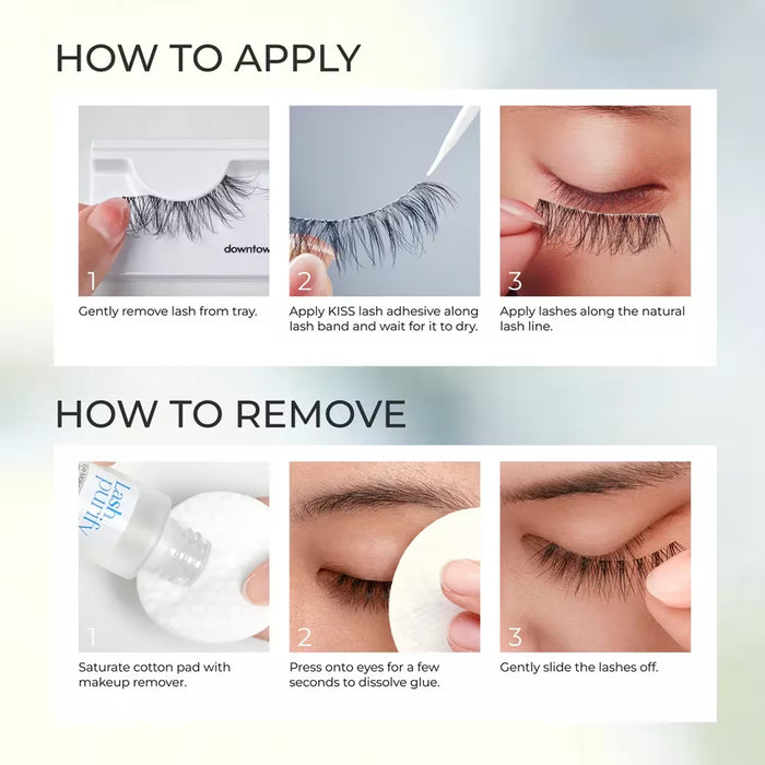KISS Lash Couture The Muses Collection False Lashes – Style 2 - 36 Pack