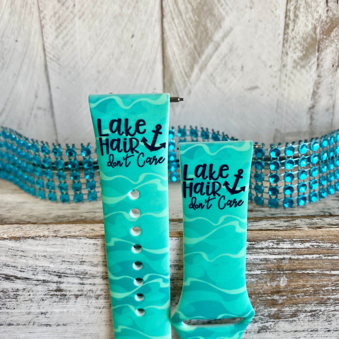 Lake Life Print Silicone Band For Samsung Watch