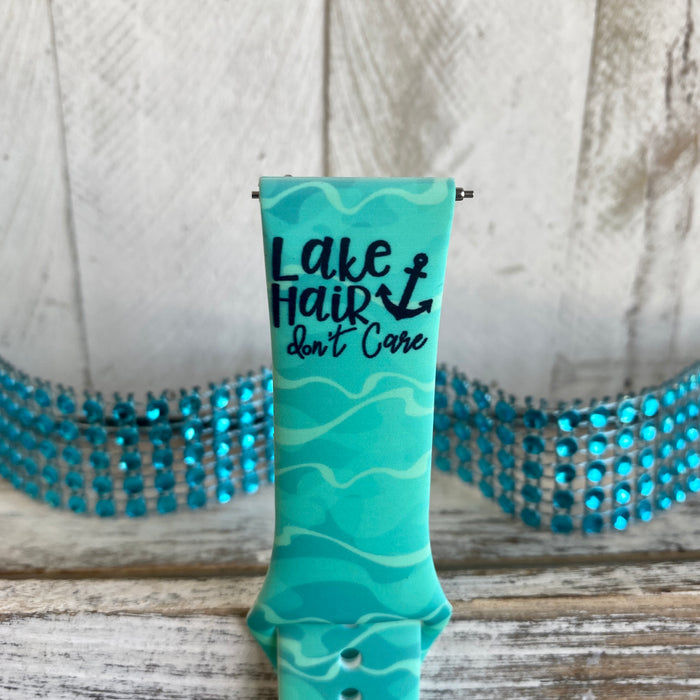 Lake Life Print Silicone Band For Samsung Watch