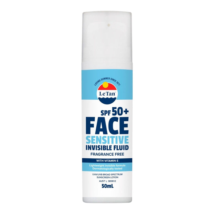 SPF50+ Sensitive Face Invisible Fluid 50mL