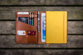 Leather Rhodia A5 Notebook & iPad Mini Cover - Brown