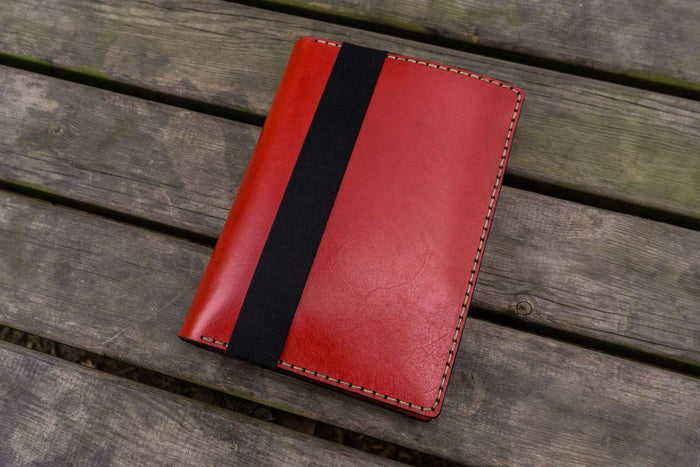 Leather Rhodia A5 Notebook & iPad Mini Cover - Red