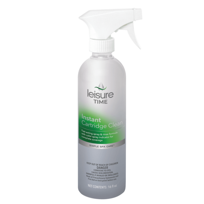 Leisure Time Instant Cartridge Cleaner spray bottle on a white background