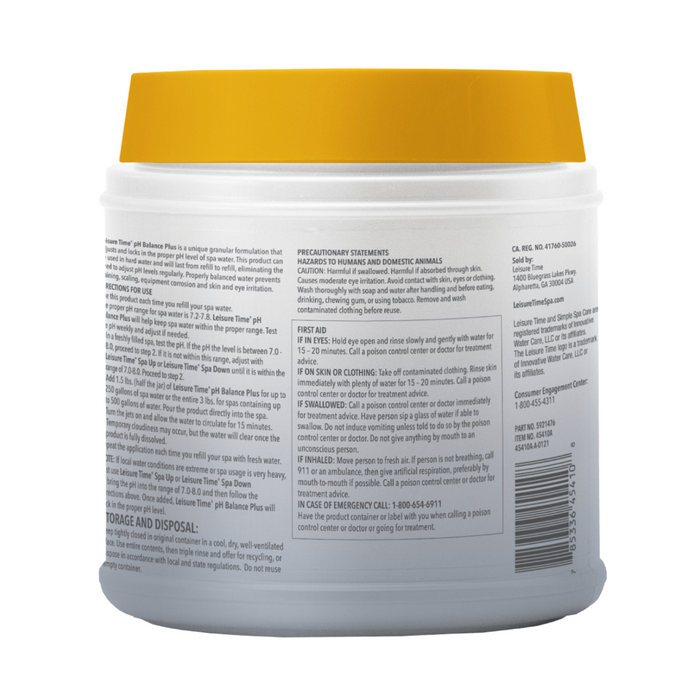 products leisure time ph balance plus 3 lb html