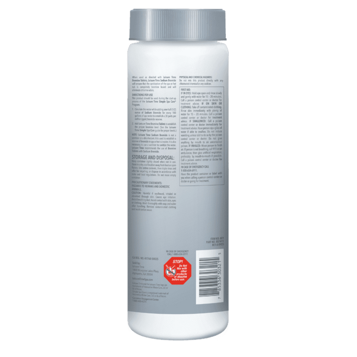 leisure time sodium bromide 1 lb