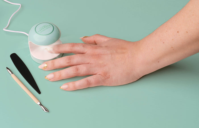 Lemon Lavender Nailed It Mini Gel Nail Lamp