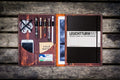 Leuchtturm1917 A4 - A4+ Leather Cover Portfolio - Crazy Horse Orange