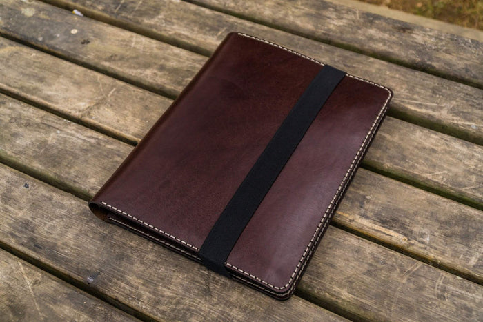 Leuchtturm1917 A4 - A4+ Leather Cover Portfolio - Dark Brown