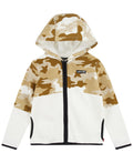 Levi's Toddler Boys Camo Full-Zip Hoodie - Tofu