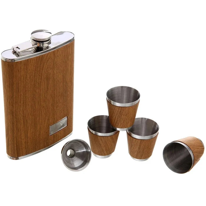 Light Grain 5 Piece Tall Flask Set - Taryn x Philip Boutique