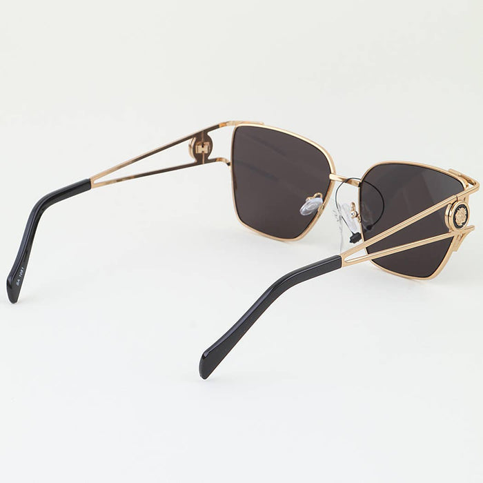 Lion Emblem Gradient Tinted Lens Sunglasses