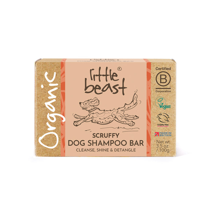 Little Beast Organic Scruffy Dog Shampoo Bar 100g
