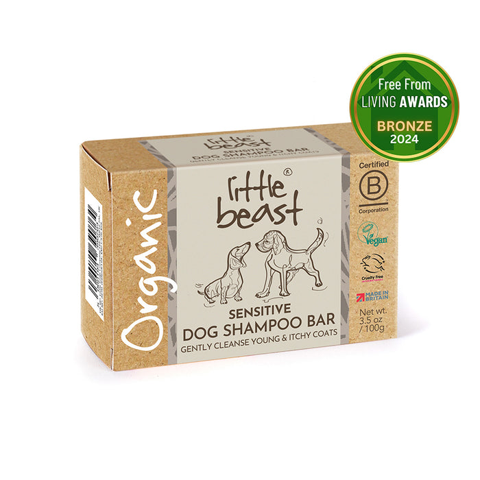 Little Beast Organic Sensitive Dog Shampoo Bar 100g