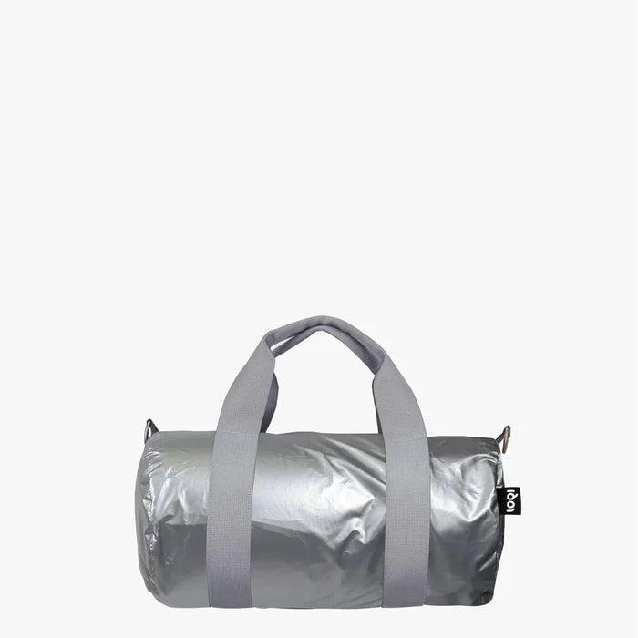 Loqi Weekender Silver Metallic bag