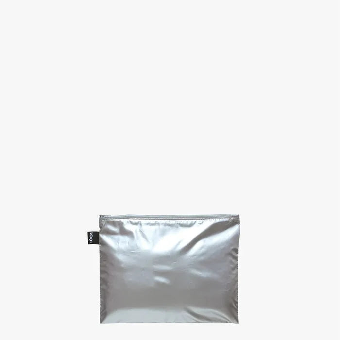 LOQI Metallic Zip Pockets