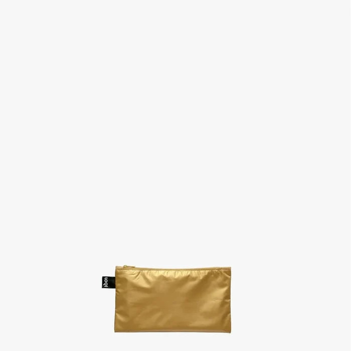 LOQI Metallic Zip Pockets