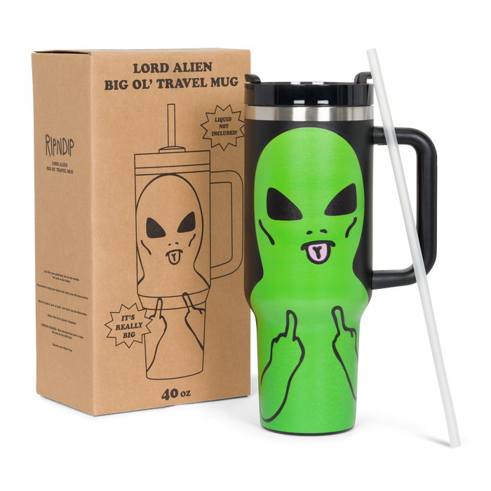RIPNDIP Lord Alien Big Ol Cup Tumbler (Black)