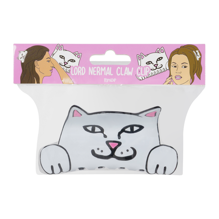 RIPNDIP Lord Nermal Hair Clip (White)