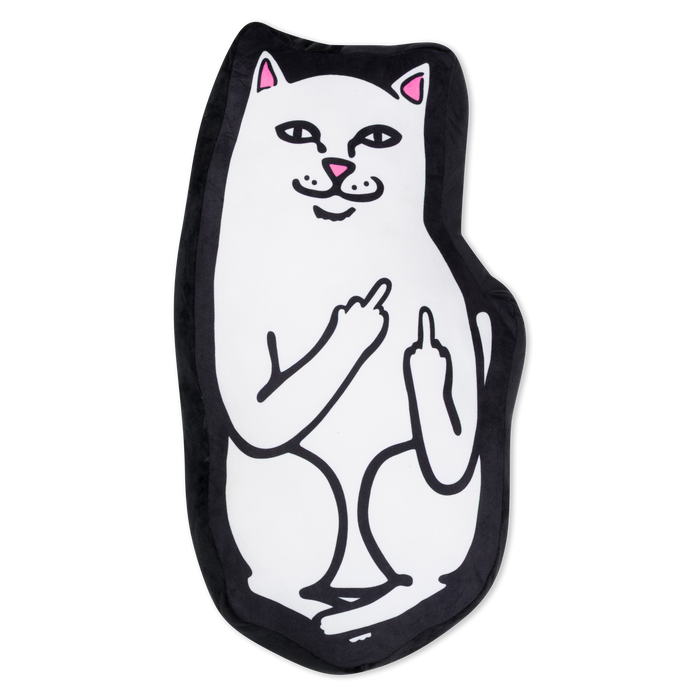 RIPNDIP Lord Nermal Pillow  (Black)