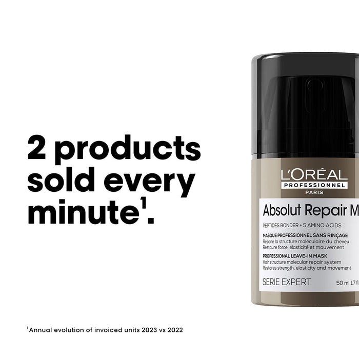 L'Oreal Professionnel Absolut Repair Molecular Leave In Mask 50ml - Beauty Tribe