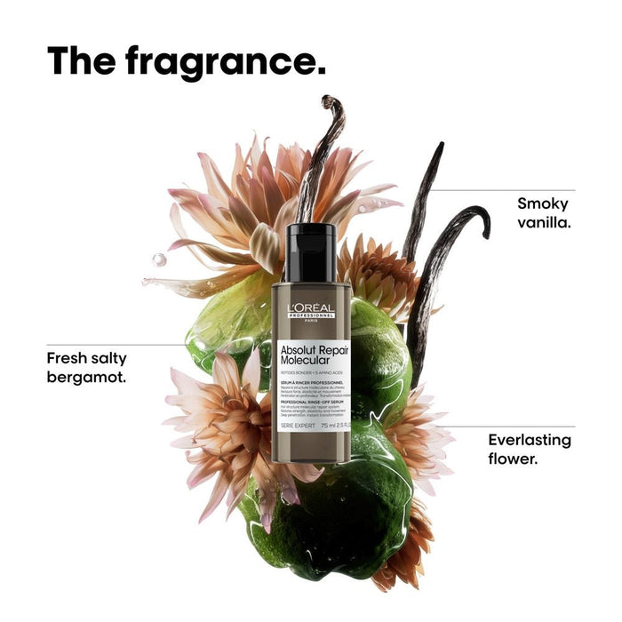 L'Oreal Professionnel Absolut Repair Molecular Rinse - Off Serum - 75ml - Beauty Tribe
