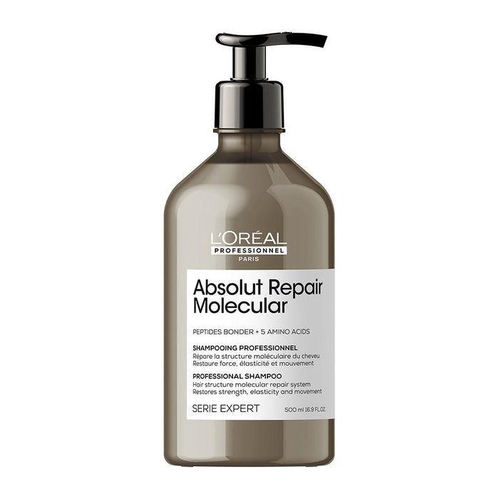 L'Oreal Professionnel Absolut Repair Molecular Sulfate - Free Repairing Shampoo For Damaged Hair, 500ml - Beauty Tribe